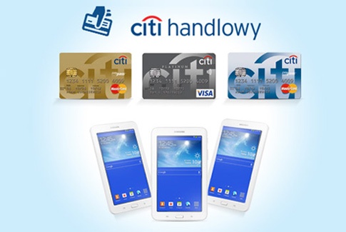 Karta kredytowa citibank - tablet galaxy tab