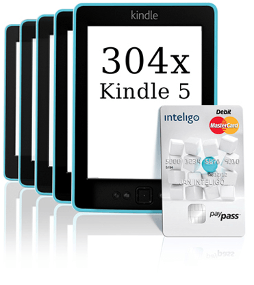 Inteligo - łącz tytułu dla Kindle 5 - konkurs