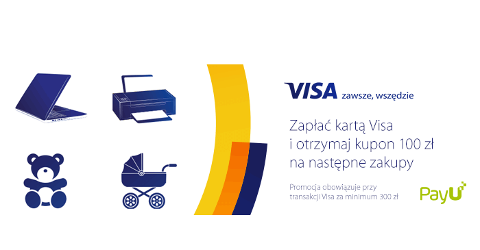 100 zł zniżki na mall.pl za płatność Visa