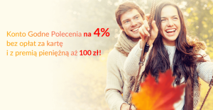 Brałeś udział w promocji 100 zł za założenie Konta Godnego Polecenia? Uzupełnij dane do odbioru premii!