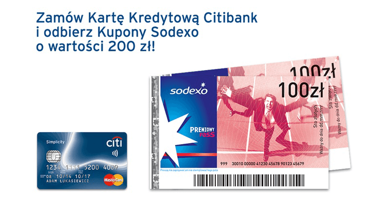 200 zł za wyrobienie karty kredytowej Simplicity