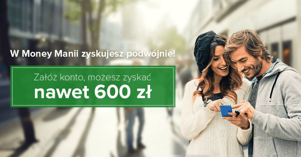 Money Mania: 600 zł za założenie eKonta w mBanku