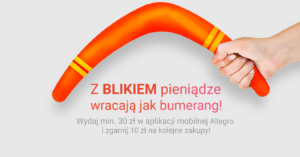 10 zł rabatu na Allegro za płatność BLIKiem