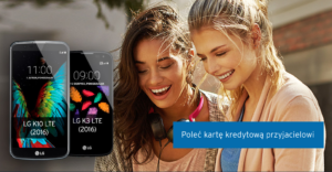 Smartfon LG K3 lub K10 oraz 150 zł w programie poleceń Citibanku