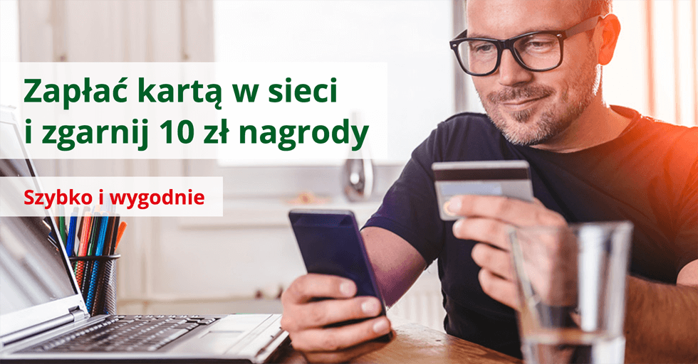 10 zł za płatność kartą przez internet w BZWBK