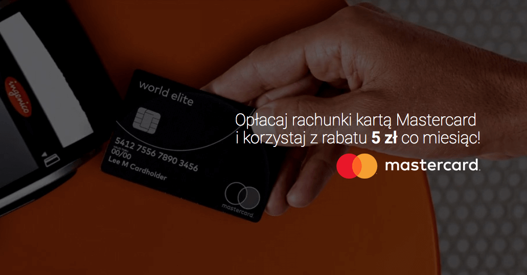 5 zł miesięcznie za opłacanie abonamentu Play cyklicznie kartą MasterCard