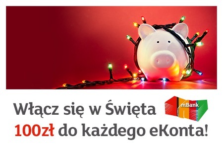 mBank eKonto - promocja noworoczna na groupon.pl