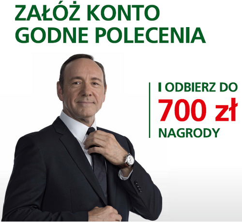 BZWBK: Załóż Konto Godne Polecenia i odbierz 700 zł