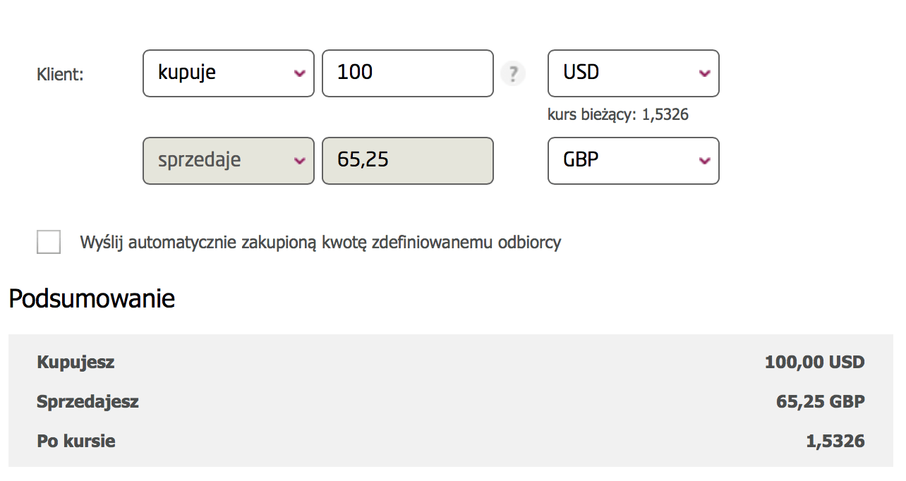 Wymiana GBP na USD w Kantorze Walutowym Alior Banku