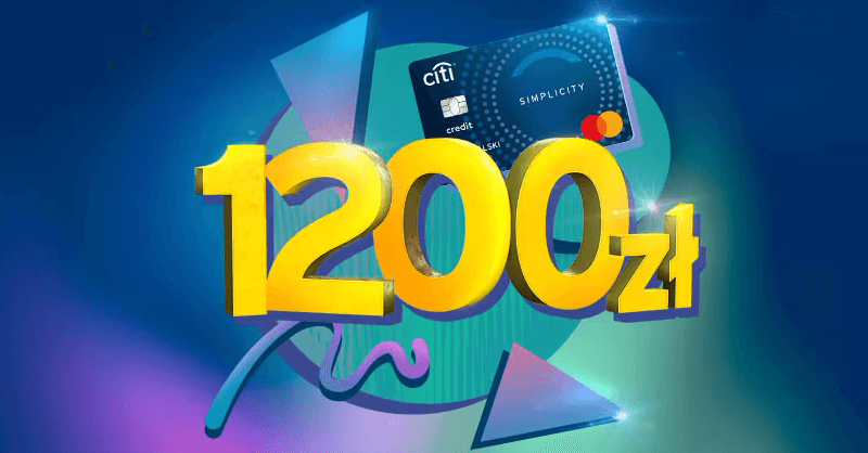1200 zł za kartę kredytową Citibanku