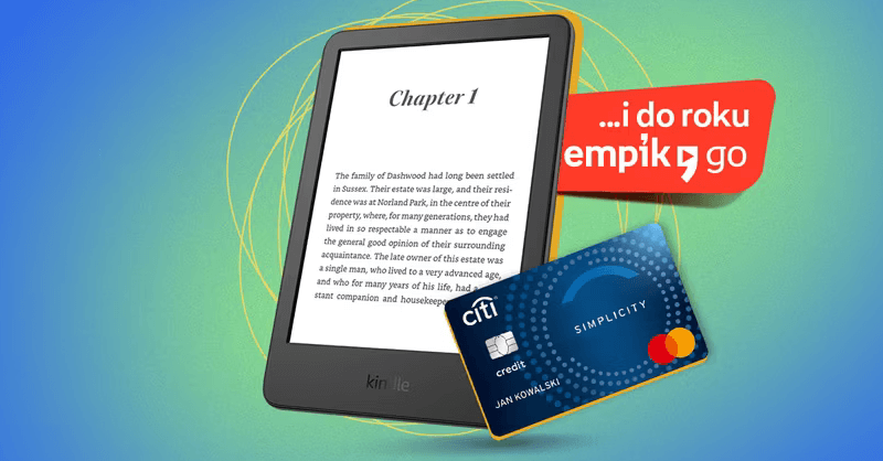 Kindle za karte kredytowa Citibanku