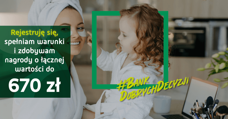 Aż 670 zł za założenie konta osobistego BNP Paribas + 400 zł w punktach Bezcenne Chwile!