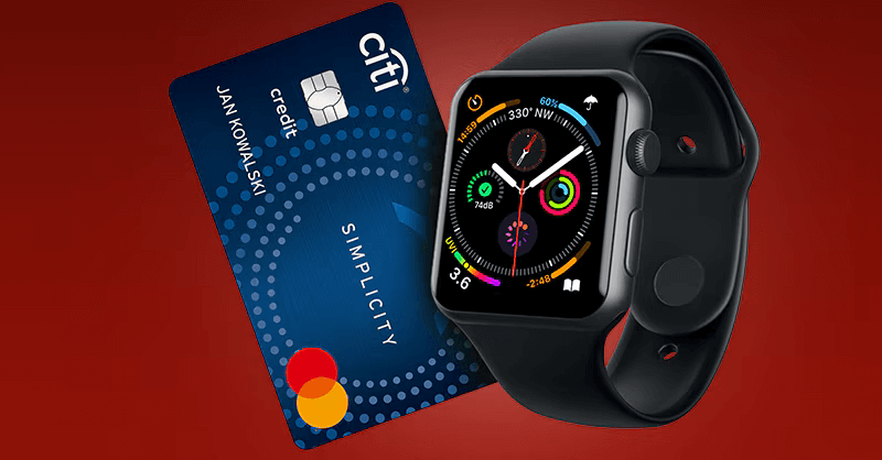 Apple Watch SE 3 + 300 zł w bonach za wyrobienie karty kredytowej Citibanku!