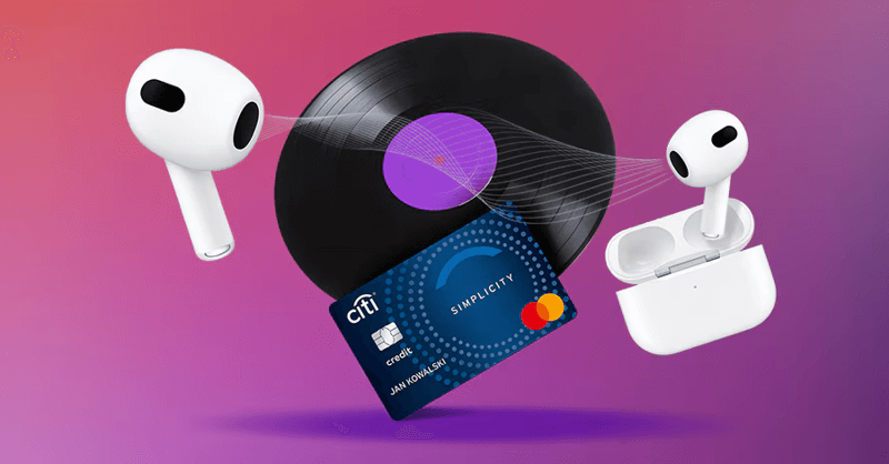Apple Airpods 4 ANC za kartę kredytową Citibank
