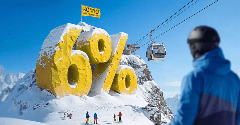 6% do 100 000 zł + 300 zł za założenie darmowego CitiKonta