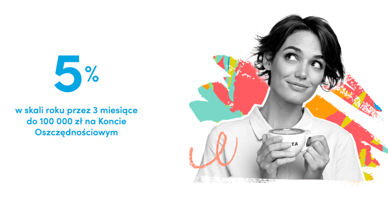 5% na koncie oszczędnościowym Pekao + łatwe 450 zł na start