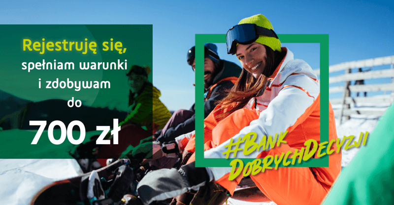 700 zł za założenie konta osobistego BNP Paribas