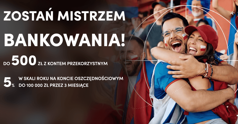 Aż 500 zł za konto osobiste + 5% na koncie oszczędnościowym w Pekao!